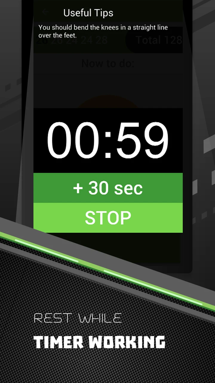300 Squats workout BeStronger screenshot